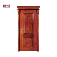 Portas de madeira maciça de madeira da porta de entrada da porta principal do carvalho vermelho de América